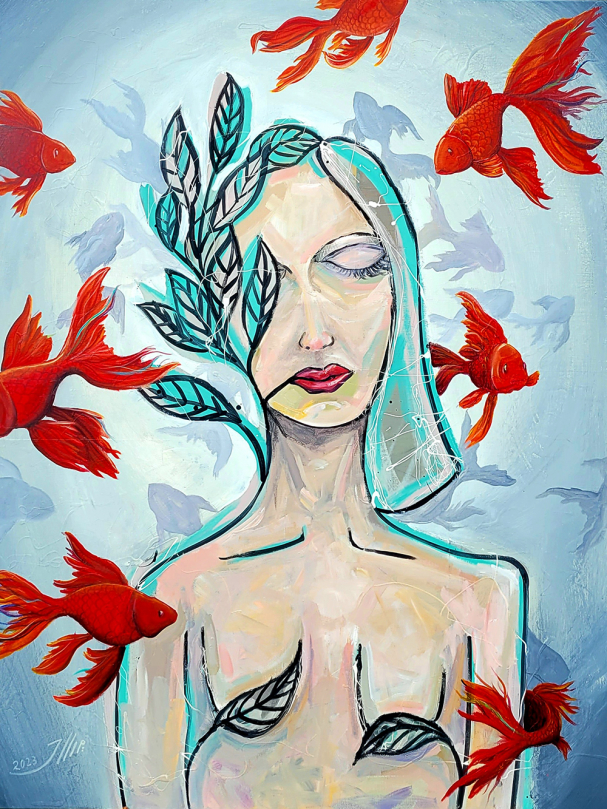 Mother Nature-Acrylic-50x30''-2023