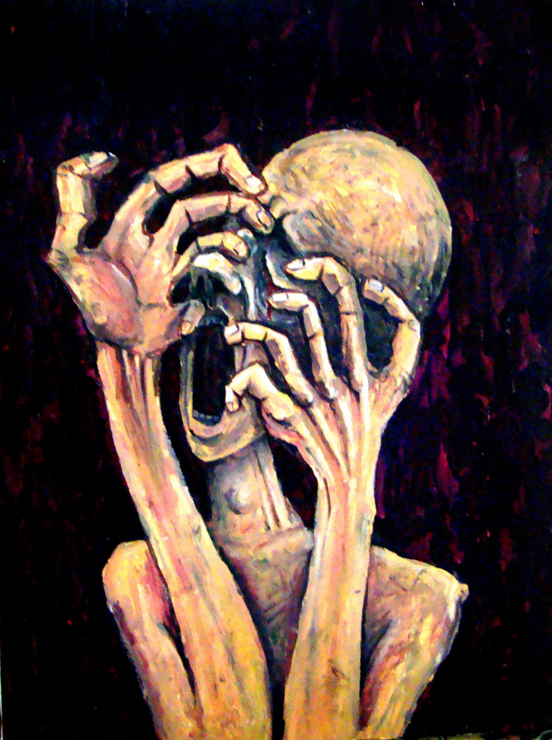 Suffering-Acrylic-20x30''-2014